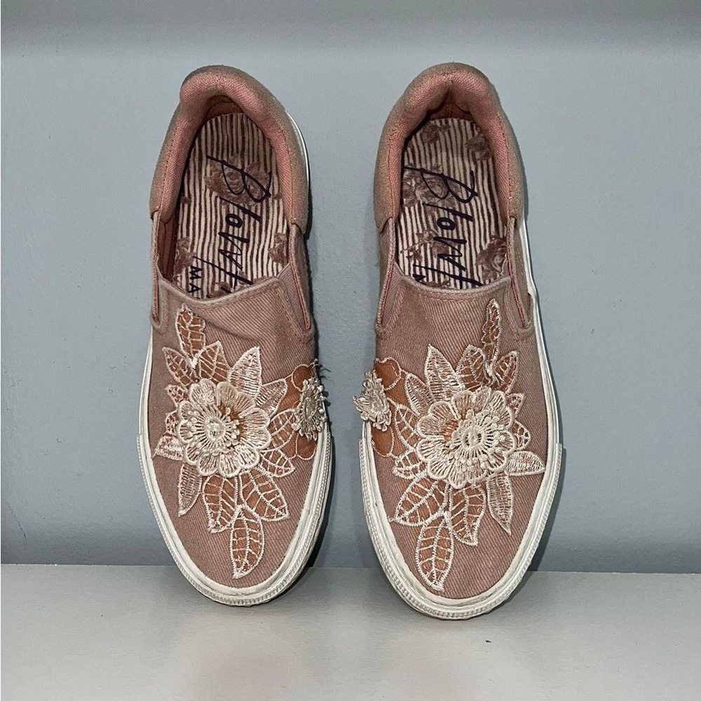 Pink Slip on Shoes